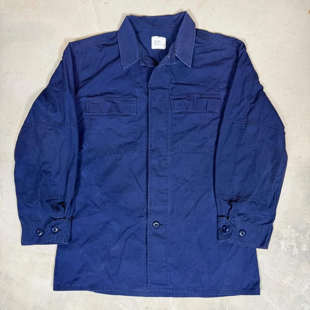 USCG Operational Dress Uniform Blue 3362 Ripstop Shirt 42 Regular ODU Jacket